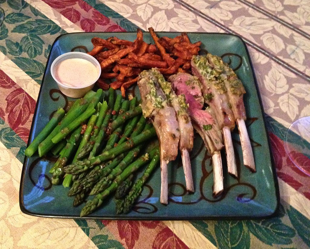 Dijon Herb Crusted Rack of Lamb