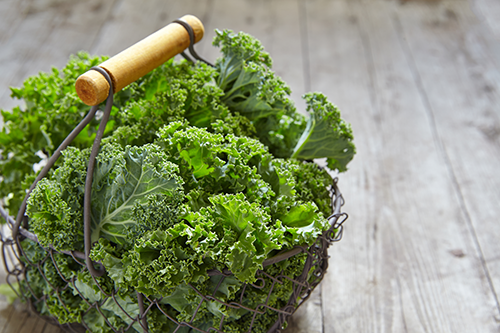 Kale with Carmelized Onions and Basamic Vinegar